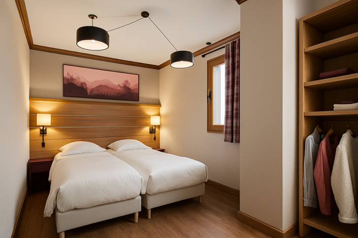 Gerenoveerde appartementen in de Hameau de la Sapinière 