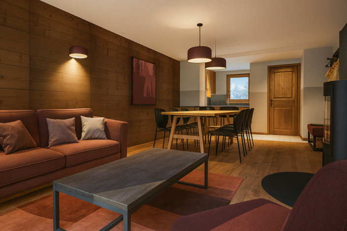 Gerenoveerde appartementen in de Hameau de la Sapinière 