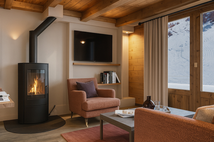 Gerenoveerde appartementen in de Hameau de la Sapinière 